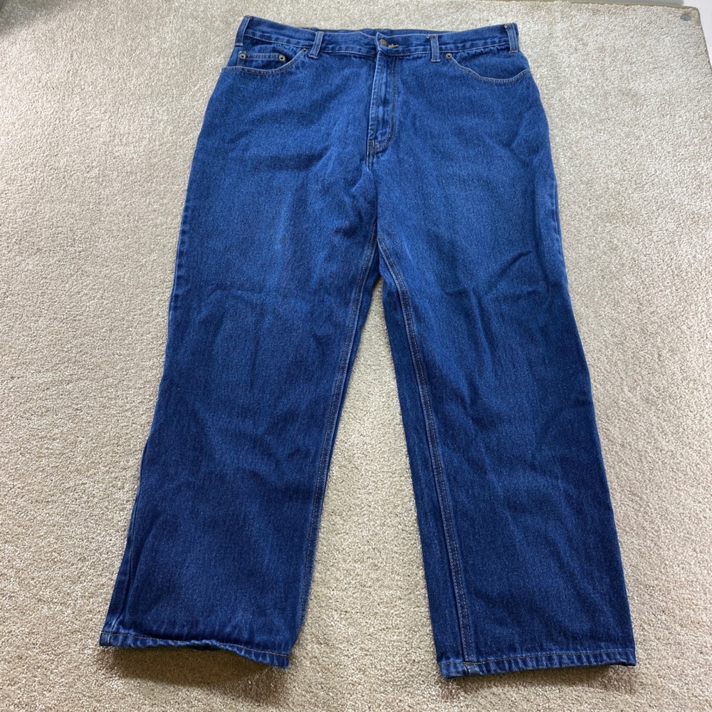 Blue Ridge Jeans Mens 38x30 Blue Straight Leg‎ 100% Cotton Denim Pants